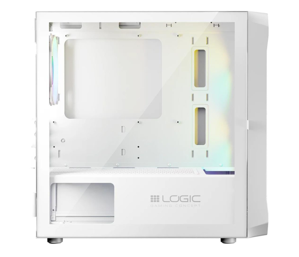 LOGIC CONCEPT Logic Portos ARGB Mini USB 3.0 Biała AM-PORTOS-20-0000000-0002 - 1172929 - zdjęcie 6